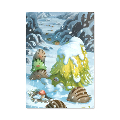 Poster Piloswine en Folie