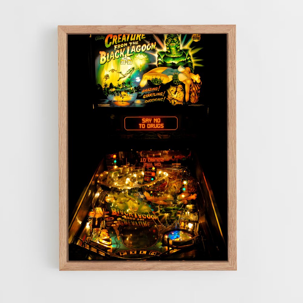 ap-pinball-1 cadre Bois clair
