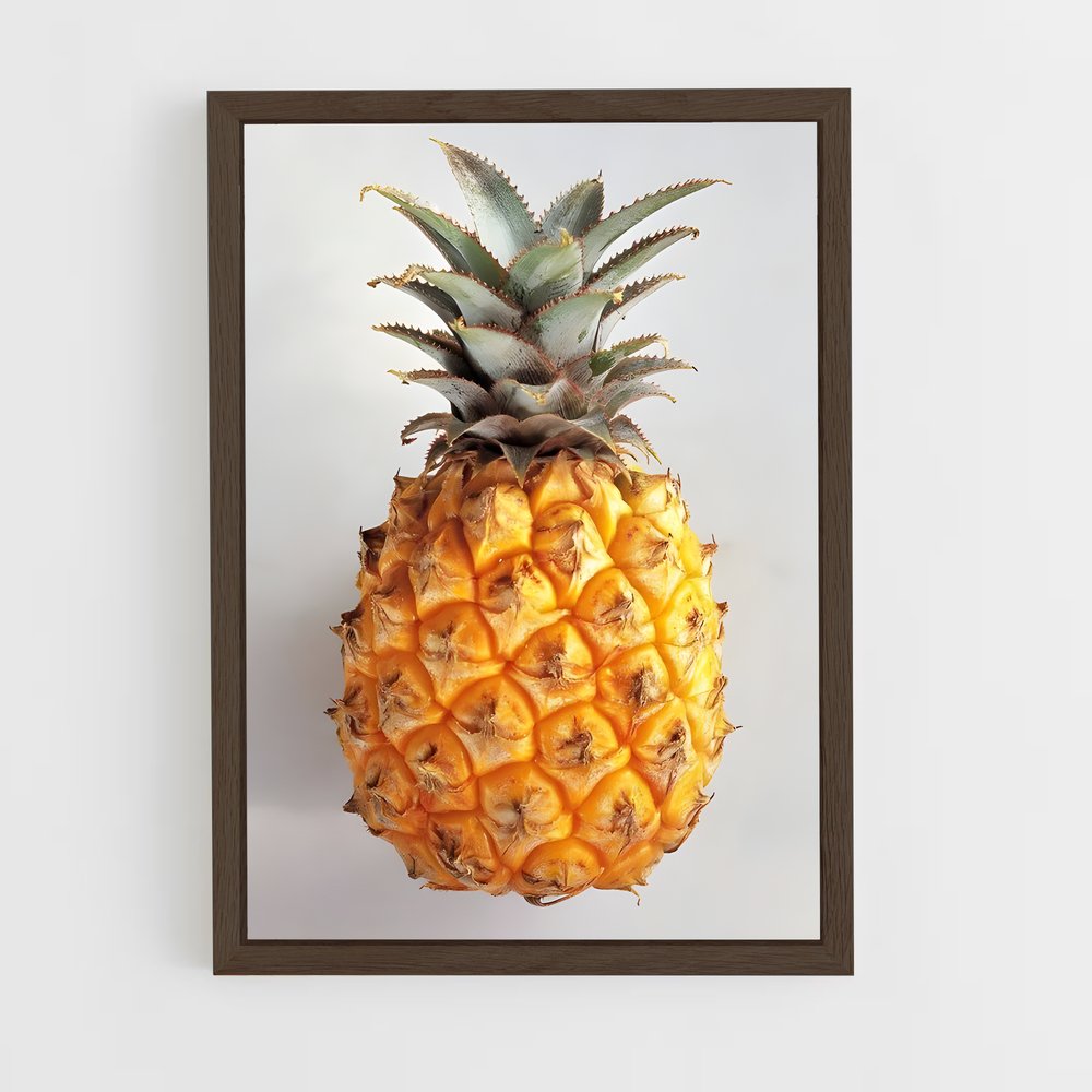 ap-pineapple-2 cadre Bois foncé