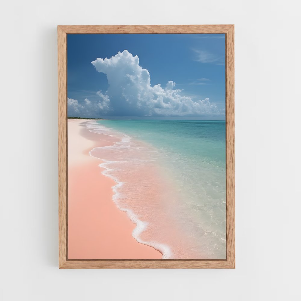 ap-pink sands beach-2 cadre Bois clair