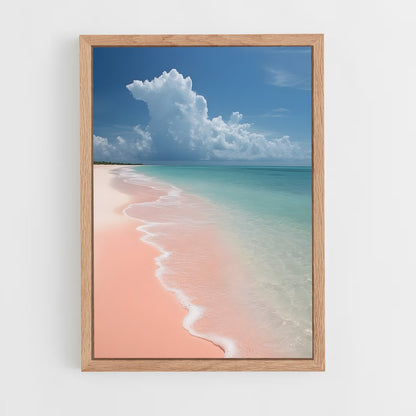 ap-pink sands beach-2 cadre Bois clair