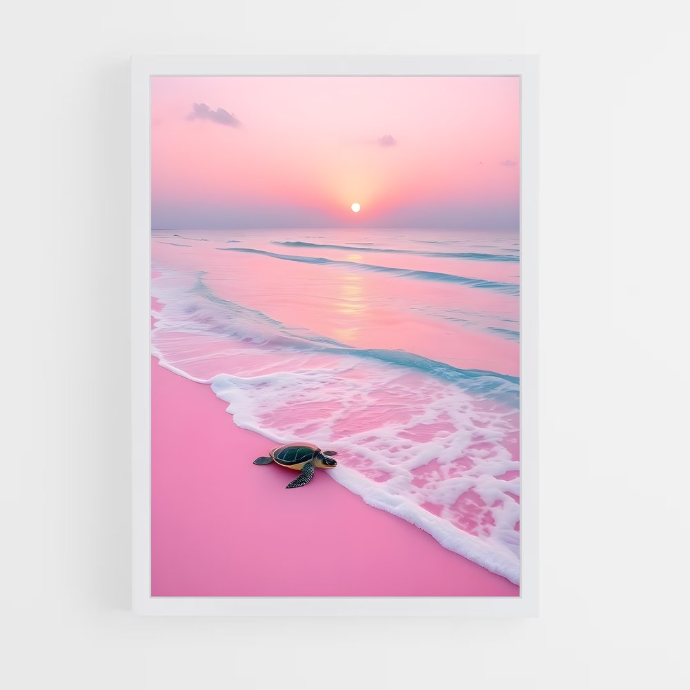 ap-pink sands beach-5 cadre Blanc