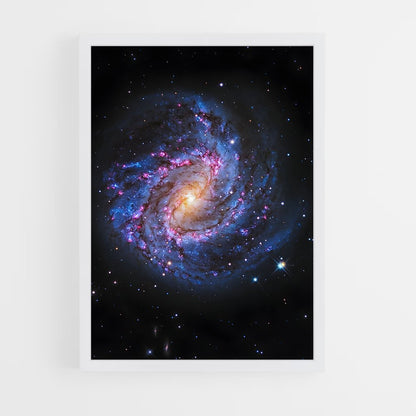 ap-pinwheel galaxy-2 cadre Blanc