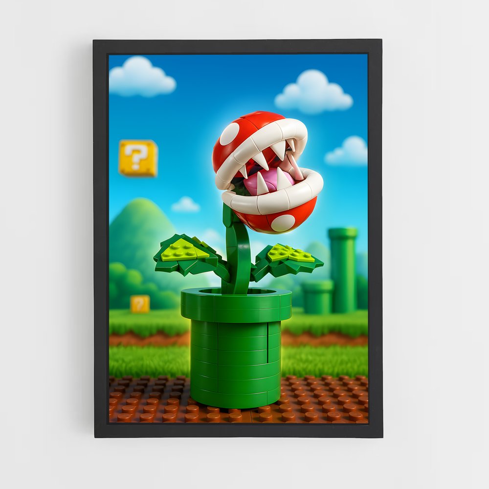 ap-piranha plant-1 cadre Noir