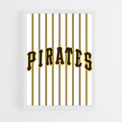 ap-pittsburgh pirates-4 cadre Blanc