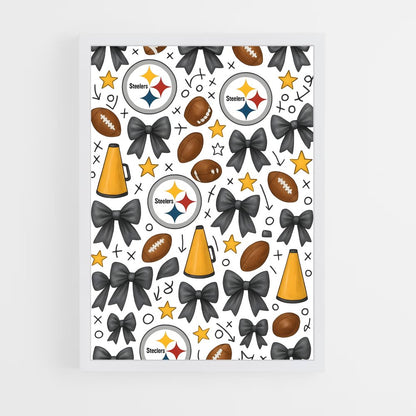 ap-pittsburgh steelers-2 cadre Blanc