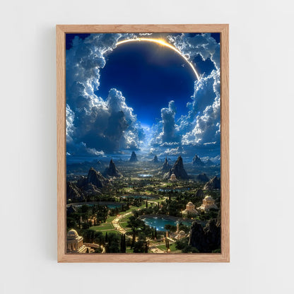 ap-planet landscapes-2 cadre Bois clair