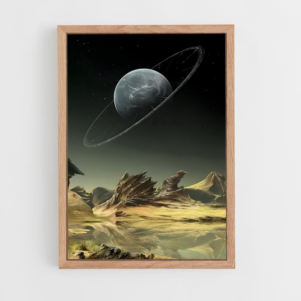 ap-planet landscapes-6 cadre Bois clair