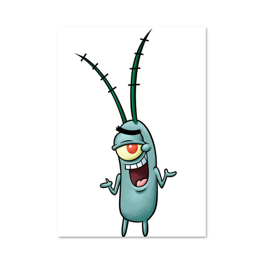 Poster Sourire de Plankton