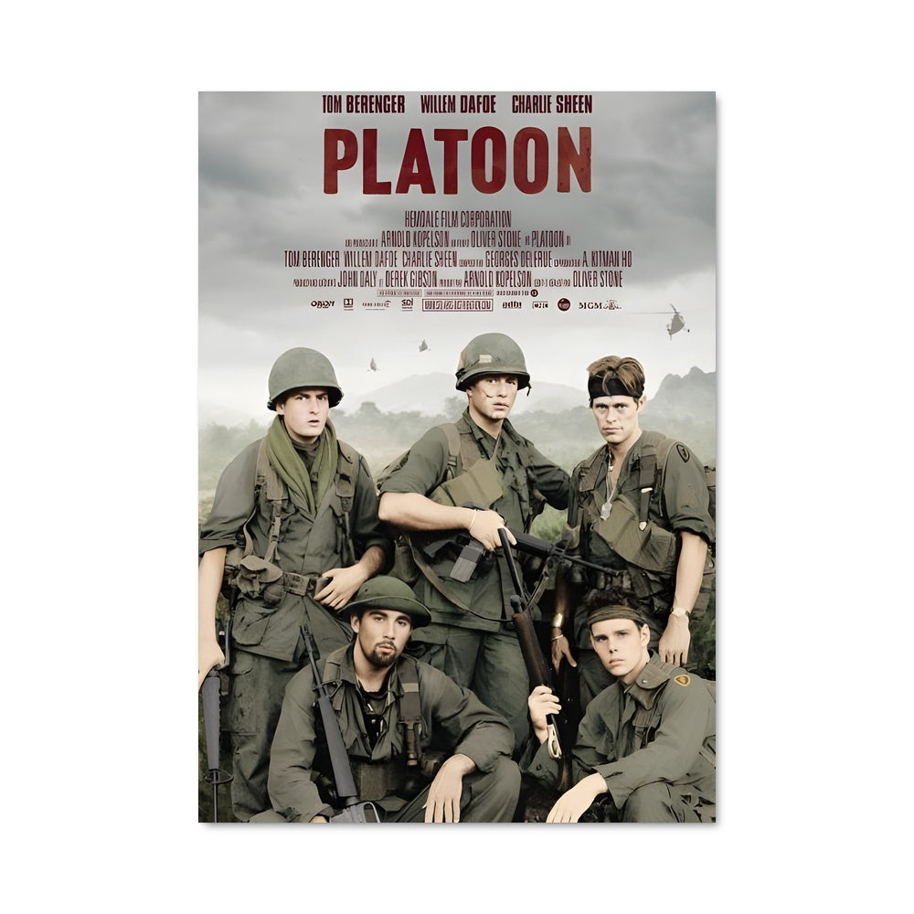 Poster Opération Platoon