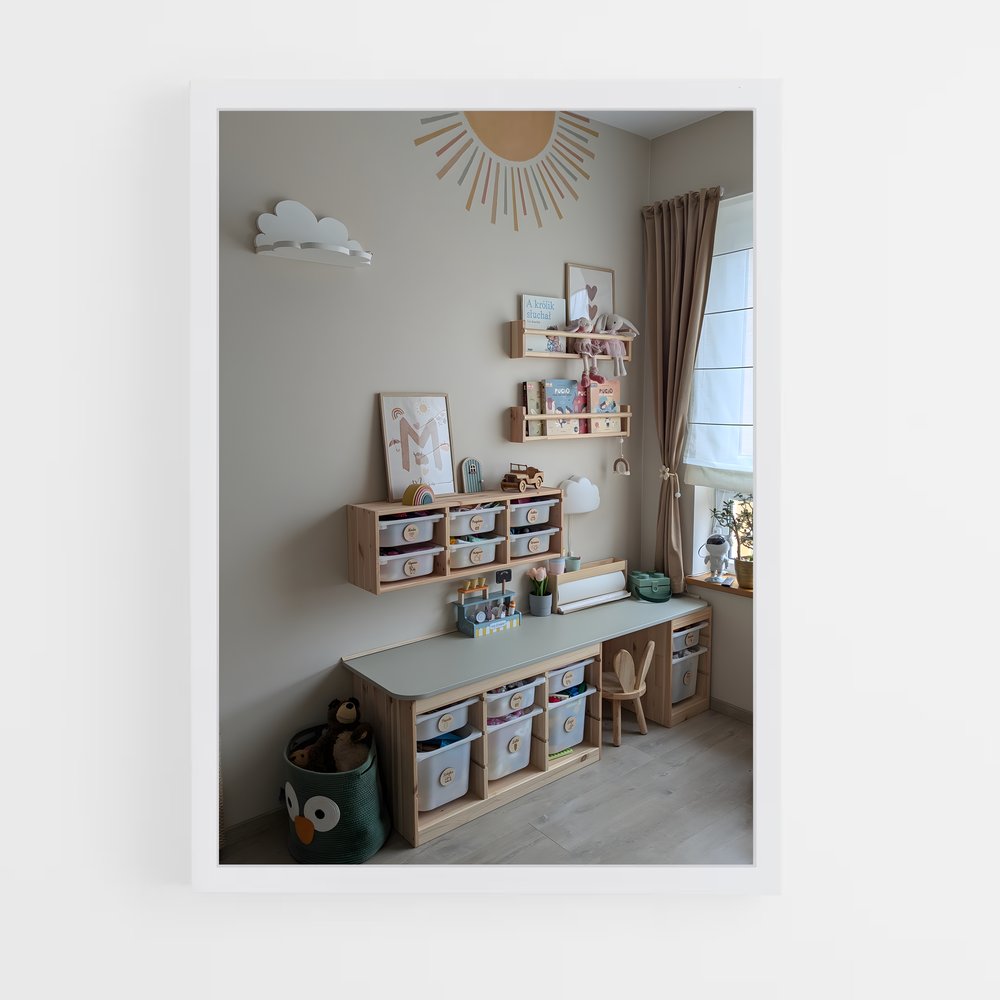 ap-playroom-16 cadre Blanc