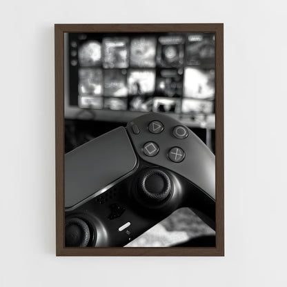 ap-playstation-8 cadre Bois foncé