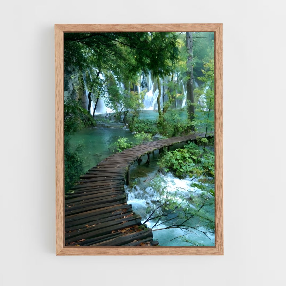 ap-plitvice lakes-4 cadre Bois clair