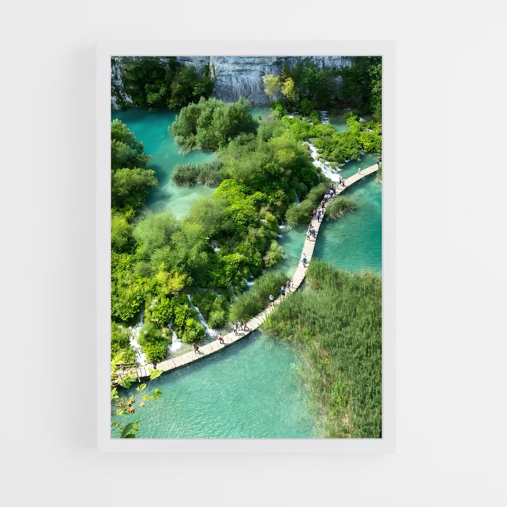 ap-plitvice lakes-5 cadre Blanc