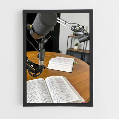 ap-podcaster-1 cadre Noir