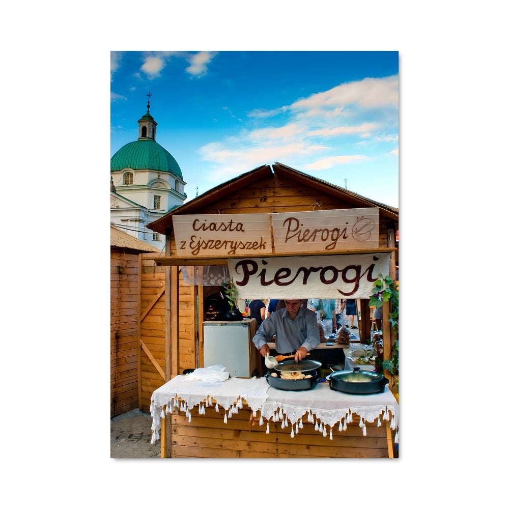 Poster Chef en Plein Air