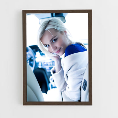 ap-polina gagarina-1 cadre Bois foncé