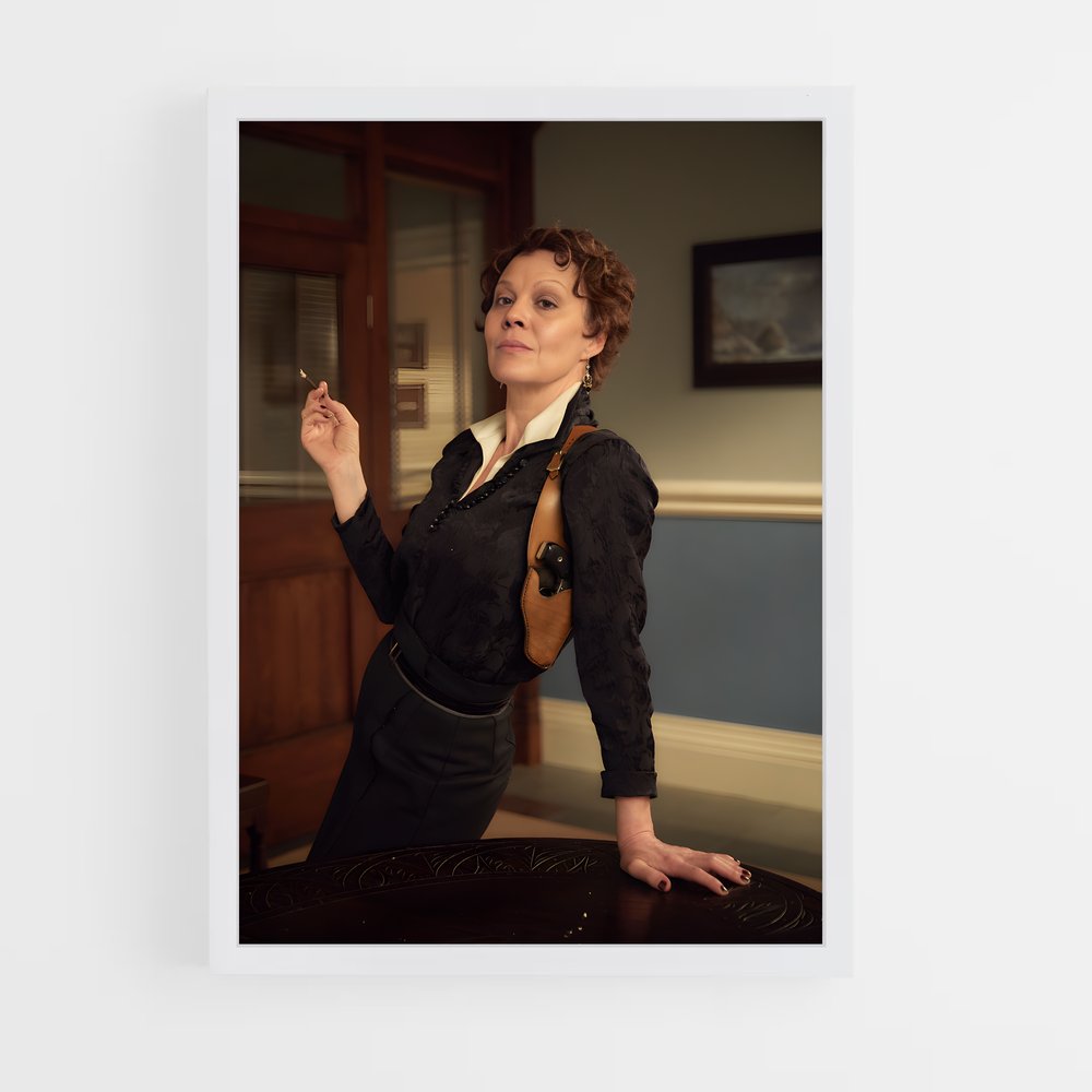 ap-polly gray-1 cadre Blanc