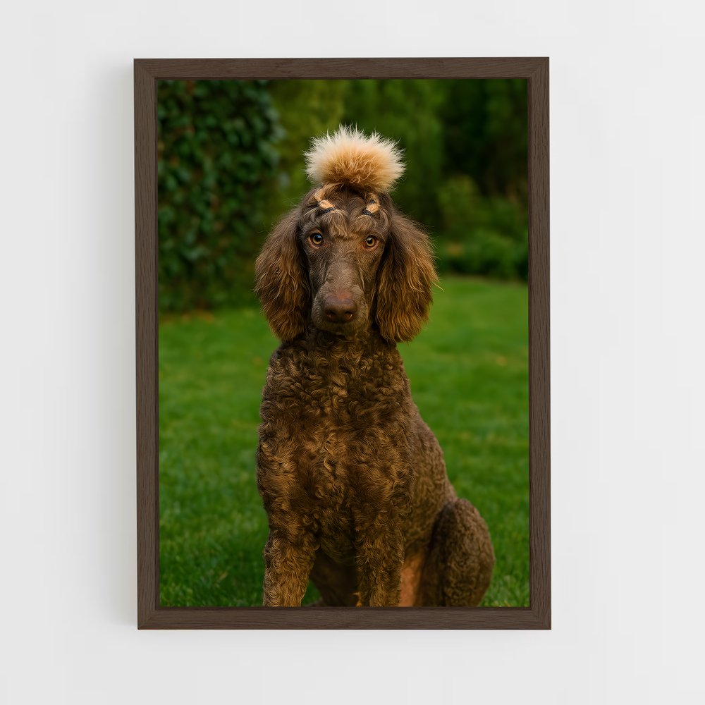 ap-poodle-5 cadre Bois foncé