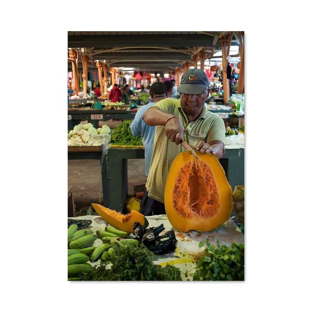 Poster La Récolte au Marché