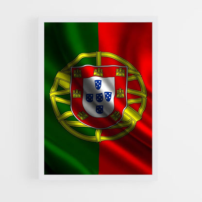 ap-portugal flag-4 cadre Blanc