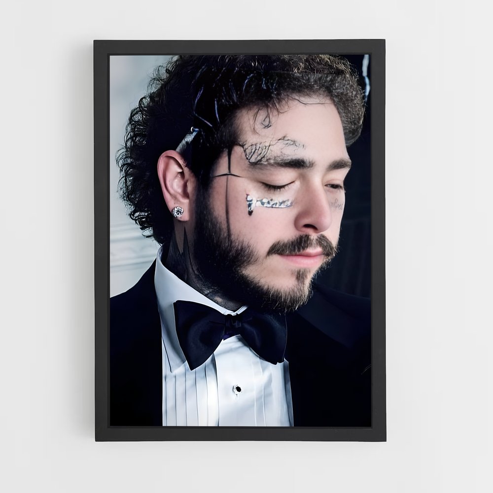 ap-post malone-7 cadre Noir