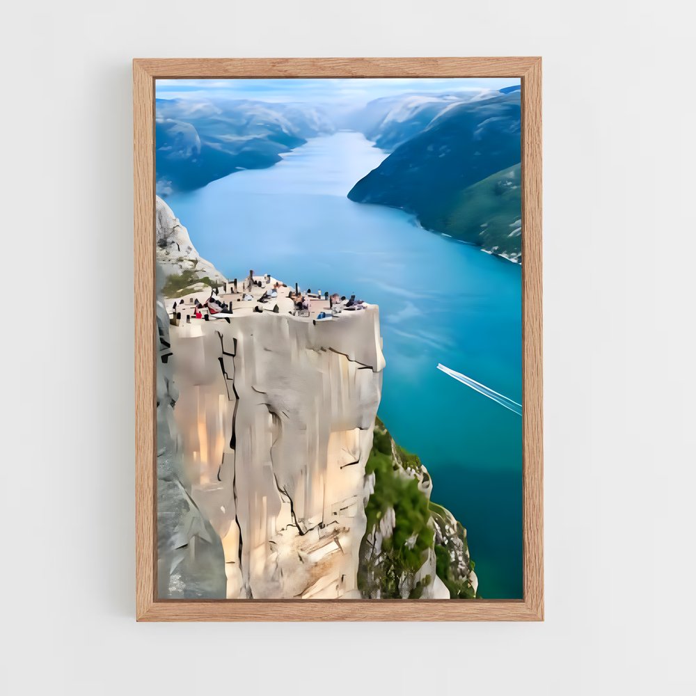 ap-preikestolen-1 cadre Bois clair