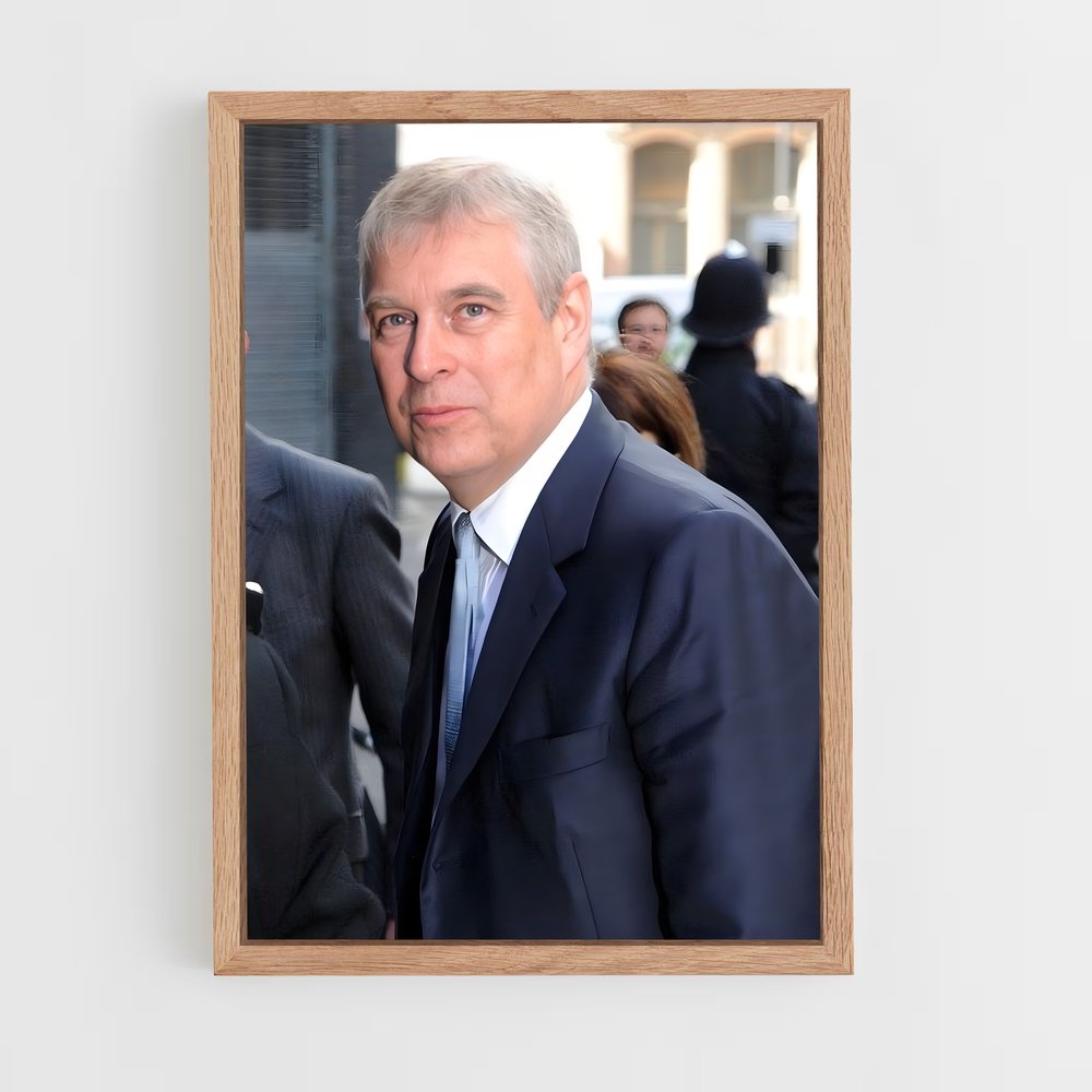 ap-prince andrew-1 cadre Bois clair