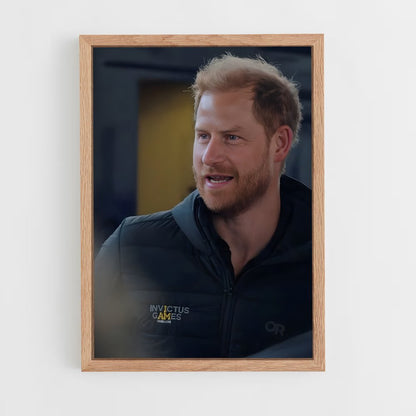 ap-prince harry-14 cadre Bois clair