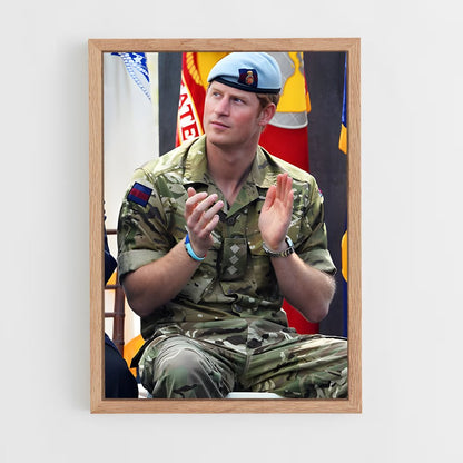 ap-prince harry-19 cadre Bois clair