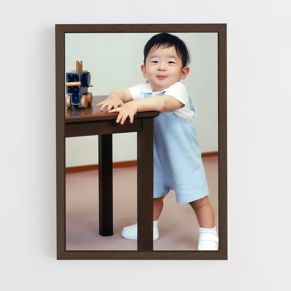 ap-prince hisahito-3 cadre Bois foncé