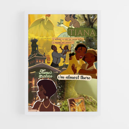 ap-princess and the frog-4 cadre Blanc