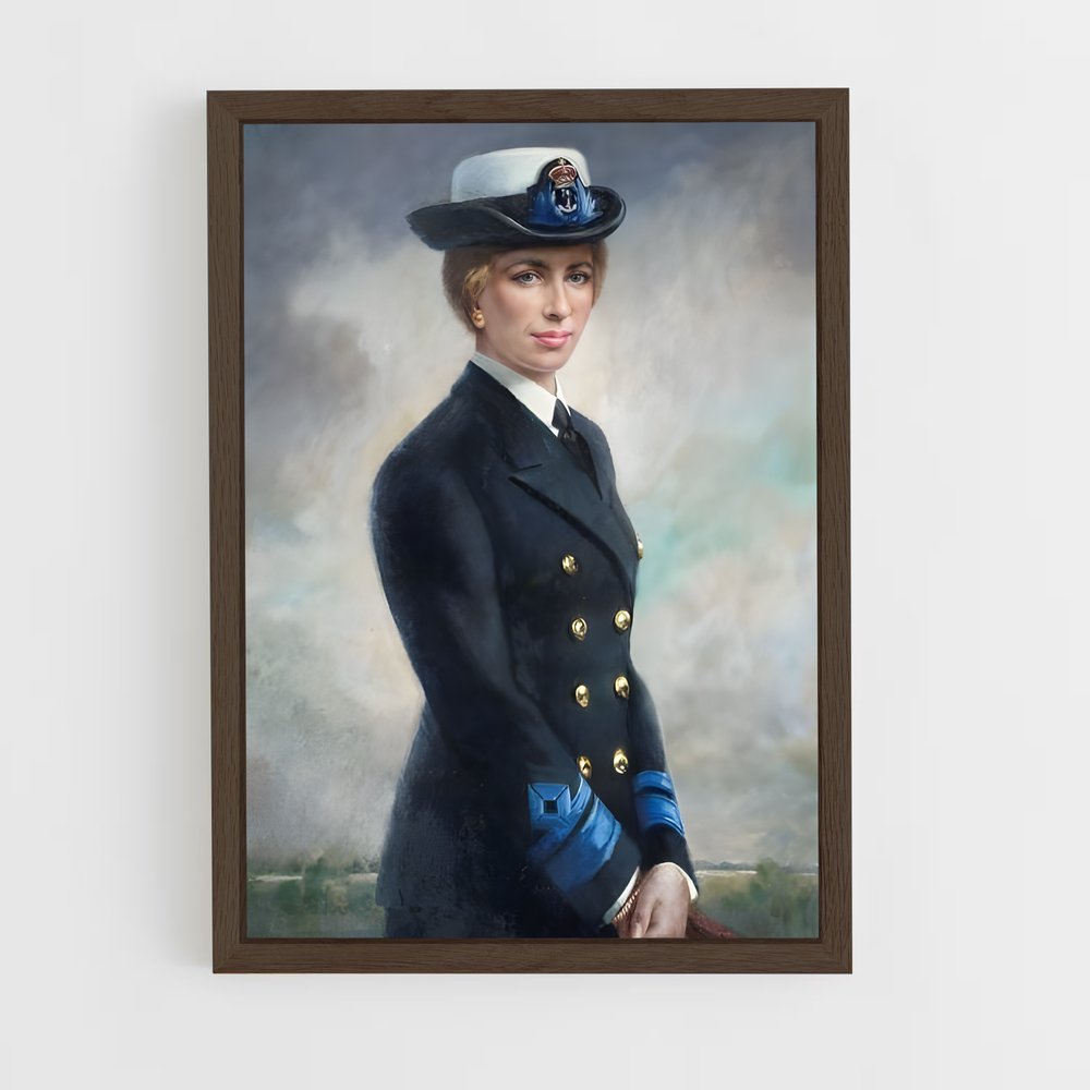 ap-princess anne-7 cadre Bois foncé