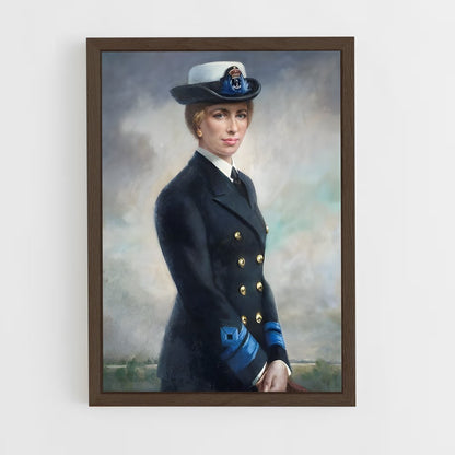 ap-princess anne-7 cadre Bois foncé
