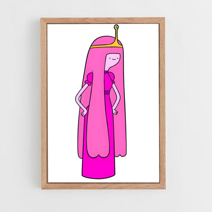 ap-princess bubblegum-2 cadre Bois clair