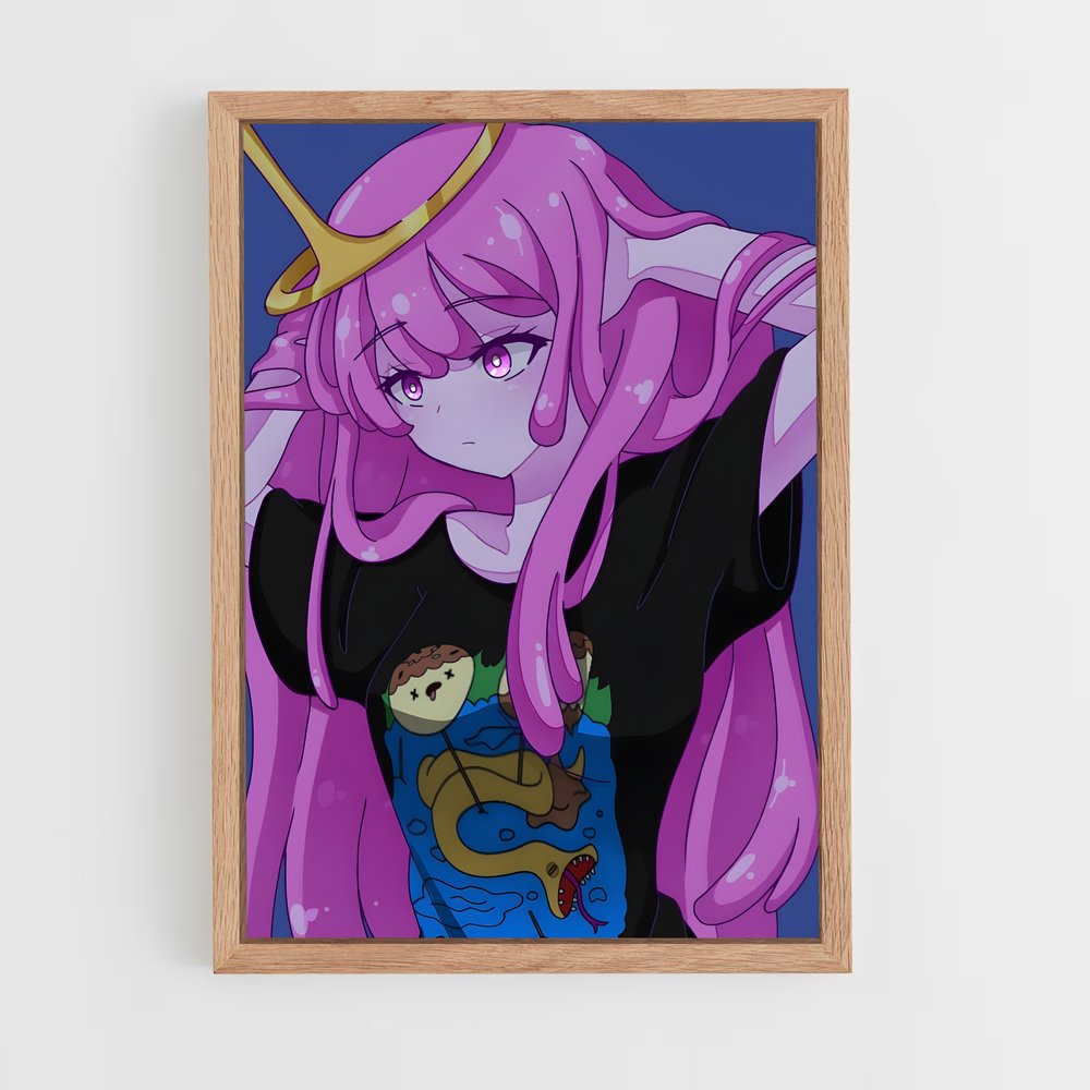 ap-princess bubblegum-3 cadre Bois clair