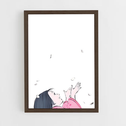 ap-princess kaguya-5 cadre Bois foncé