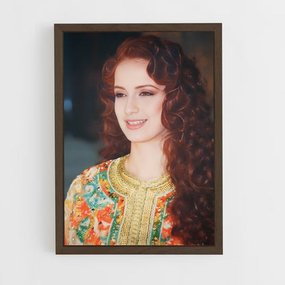 ap-princess lalla salma-3 cadre Bois foncé