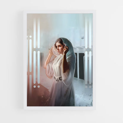 ap-princess leia-1 cadre Blanc