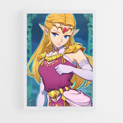 ap-princess zelda-1 cadre Blanc