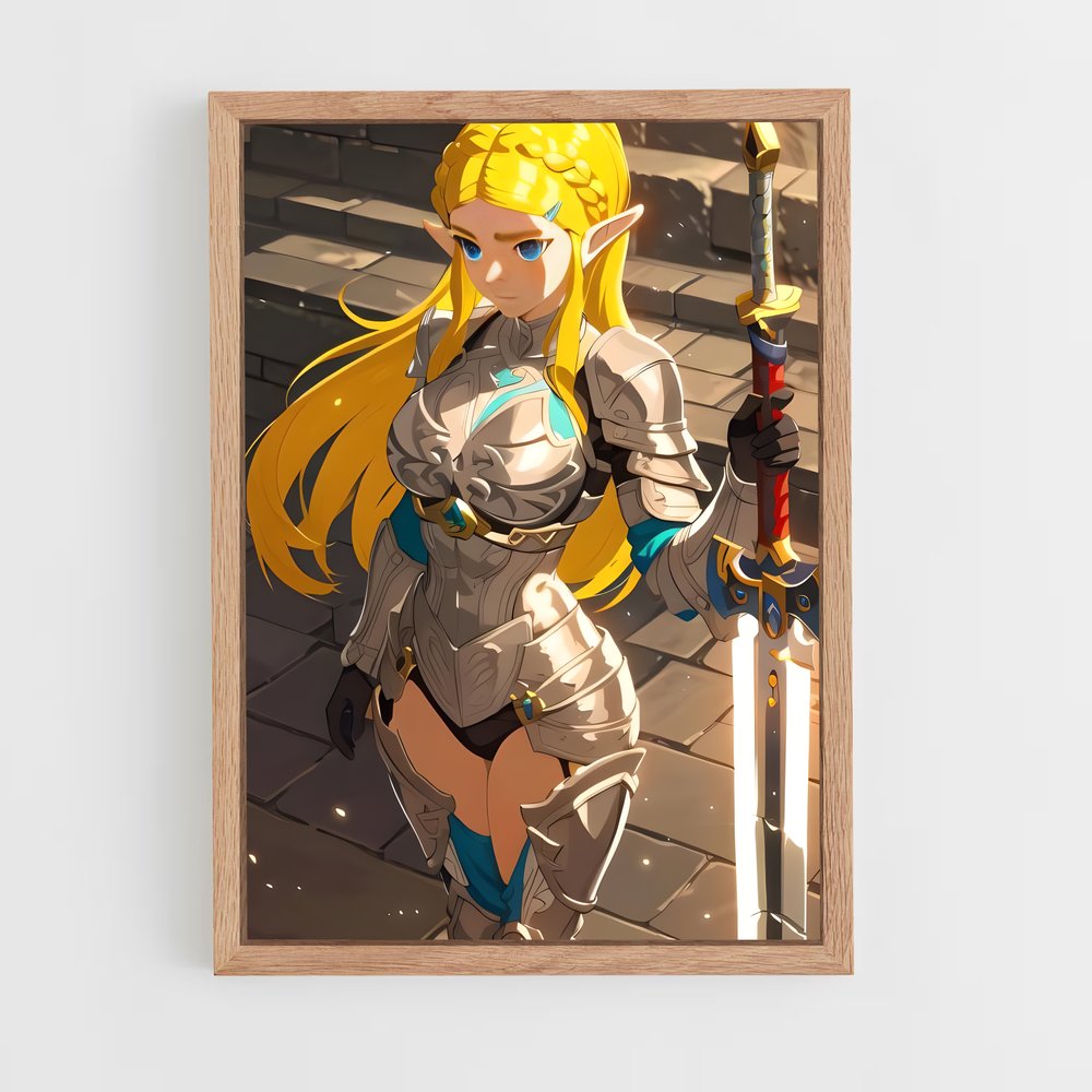 ap-princess zelda-3 cadre Bois clair