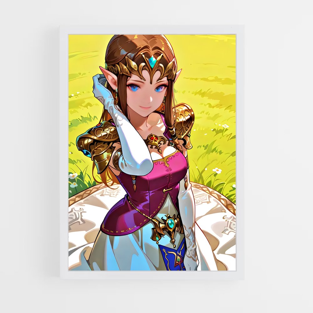 ap-princess zelda-6 cadre Blanc