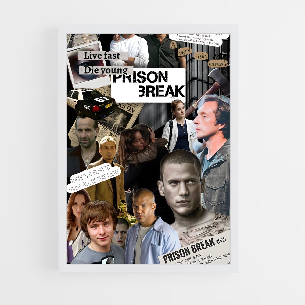ap-prison break-2 cadre Blanc