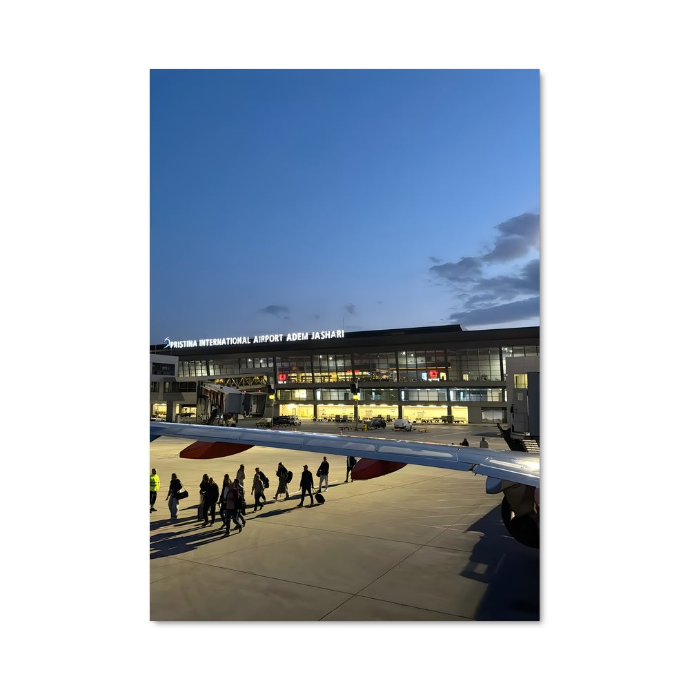 Poster Terminal Aérien