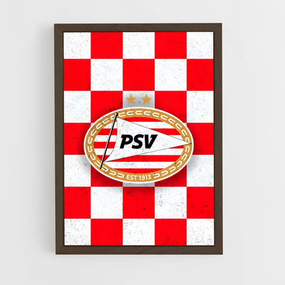 ap-psv eindhoven-2 cadre Bois foncé