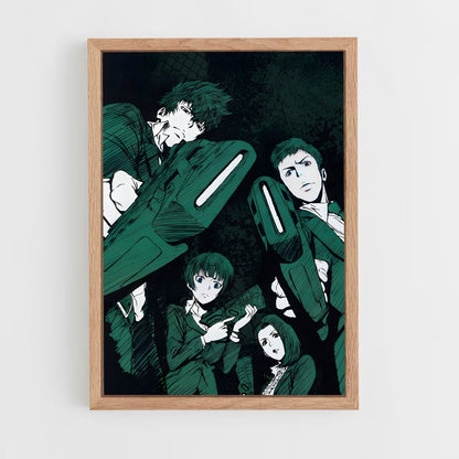 ap-psycho pass-2 cadre Bois clair