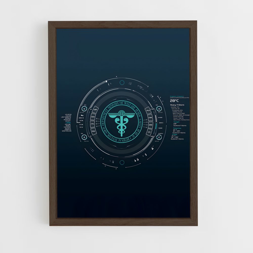 ap-psycho pass-6 cadre Bois foncé
