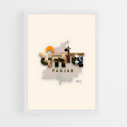 ap-punjab flag-2 cadre Blanc