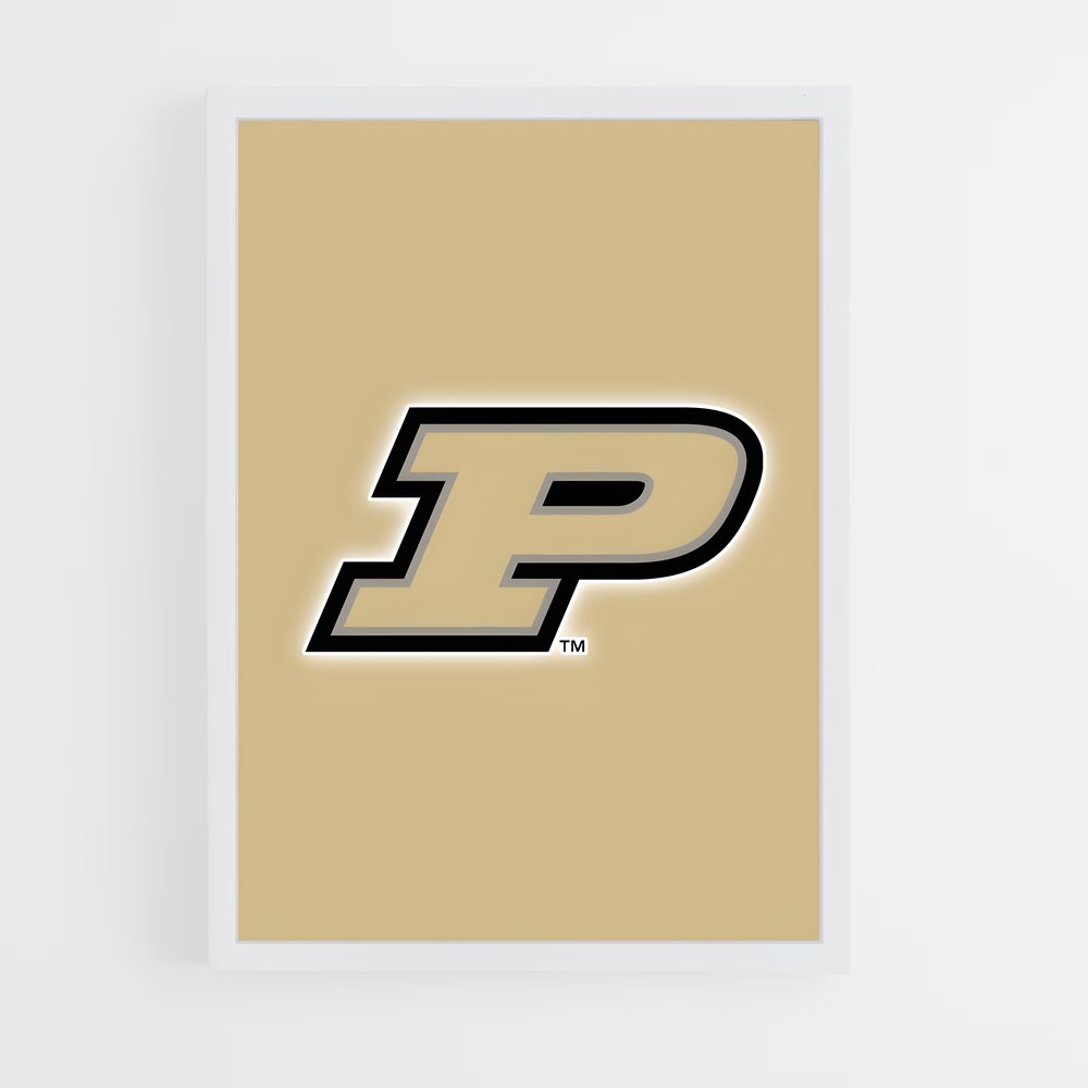 ap-purdue boilermakers-1 cadre Blanc
