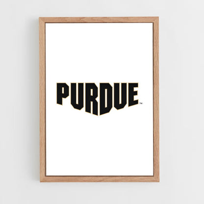 ap-purdue boilermakers-3 cadre Bois clair